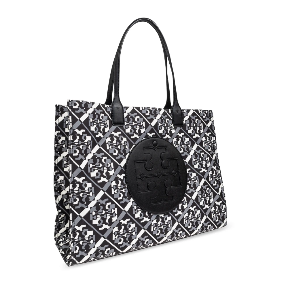 TORY BURCH Tas 'Ella' type 'shopper' Black Dames