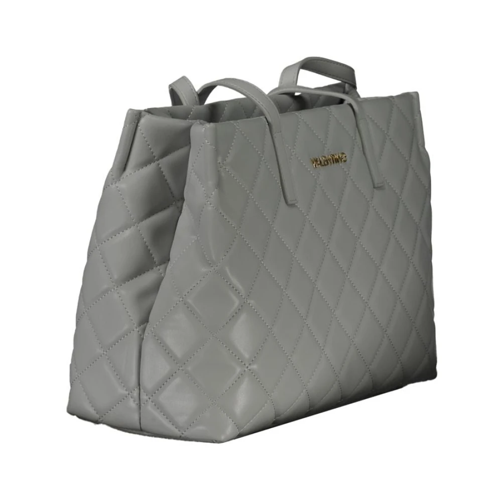 Valentino by Mario Valentino Grijze Polyethyleen Dameshandtas Gray Dames