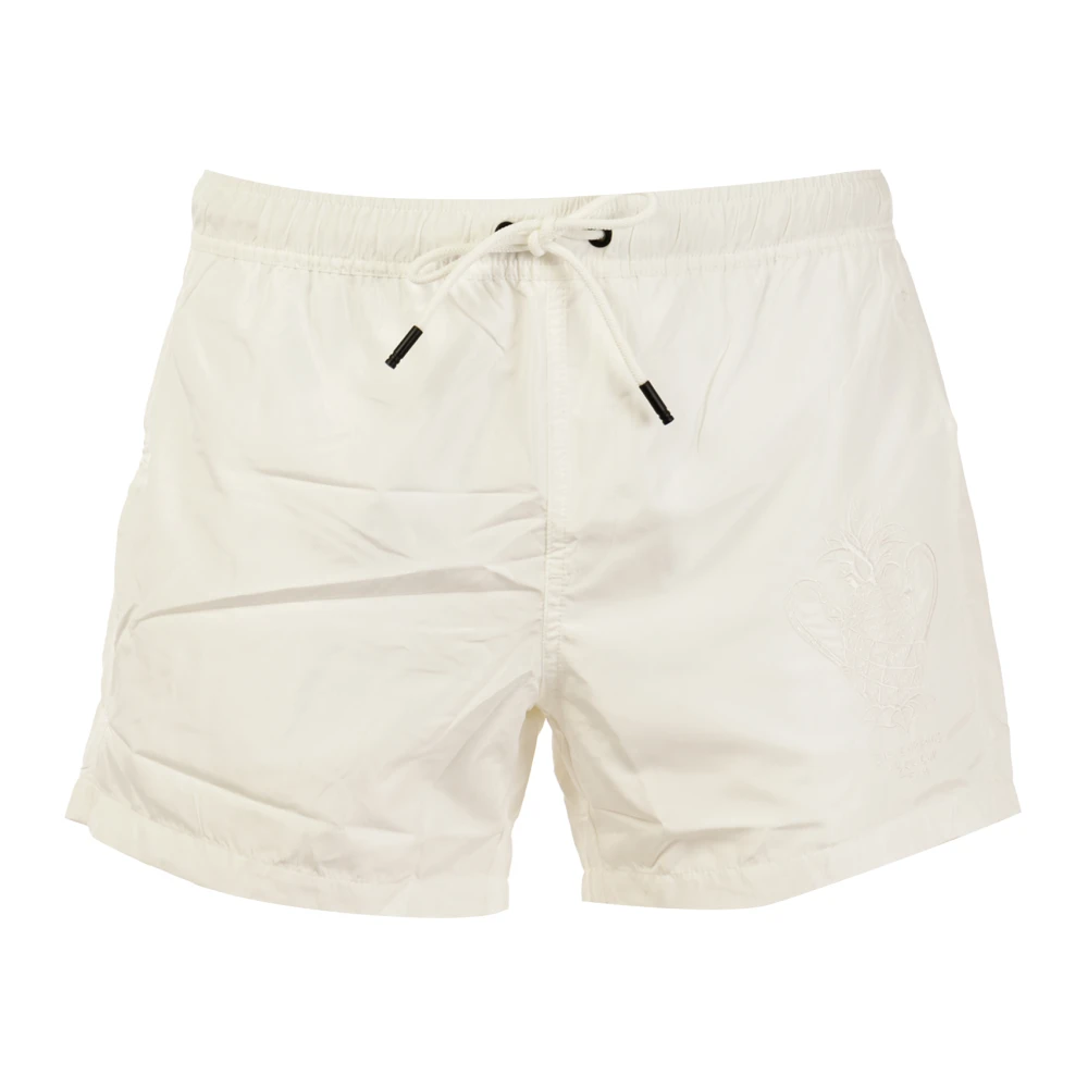 Bikkembergs Heren Trendy Zomer Boxershorts White Heren