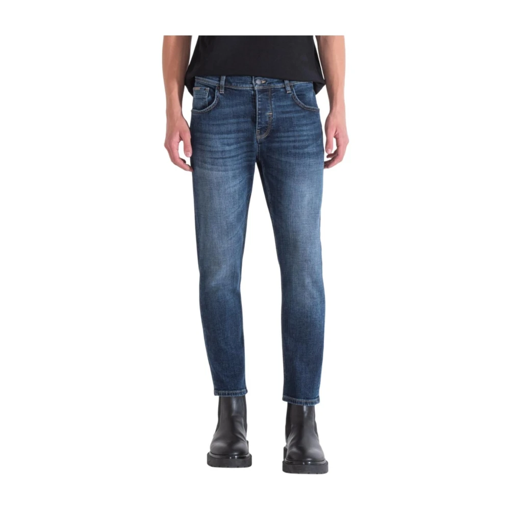 Antony Morato Men's Blue Slim Ankle Length Denim Jeans - Slim Fit Jeans - W36 - Jeans
