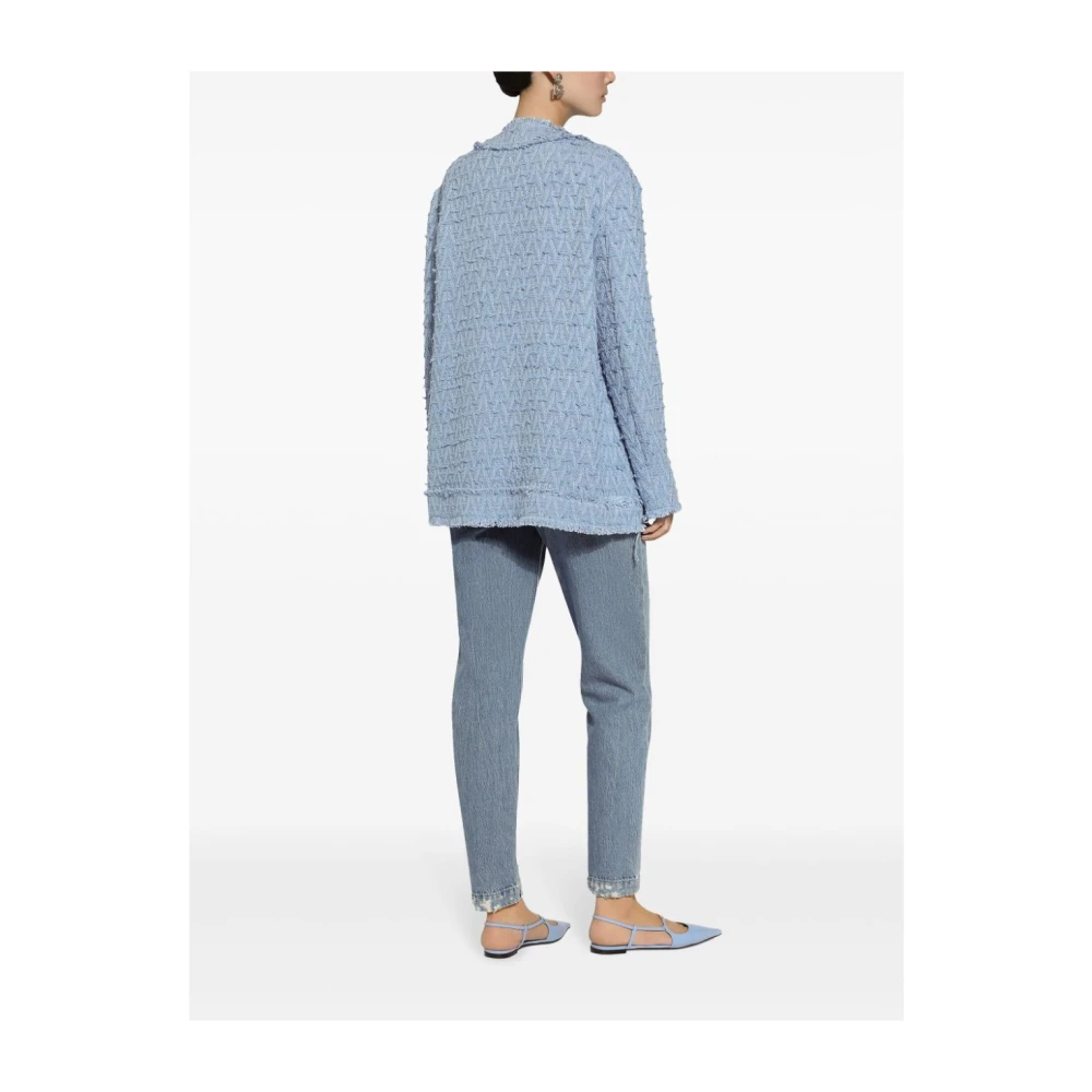 Dolce & Gabbana Stijlvolle Jassen voor Mannen en Vrouwen Blue Dames