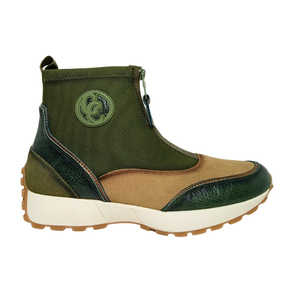 Carmela Women's Green Sneaker Pelle