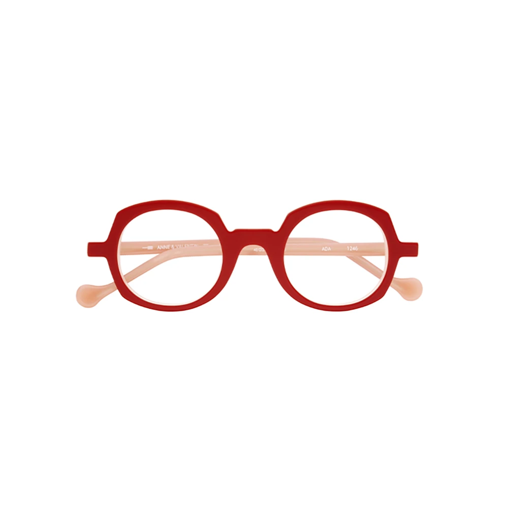 Anne & Valentin Stijlvolle Brillen voor Moderne Individuen Red Unisex