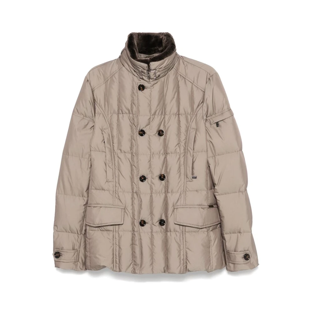 Moorer Winter Shearling Jas Brown Heren