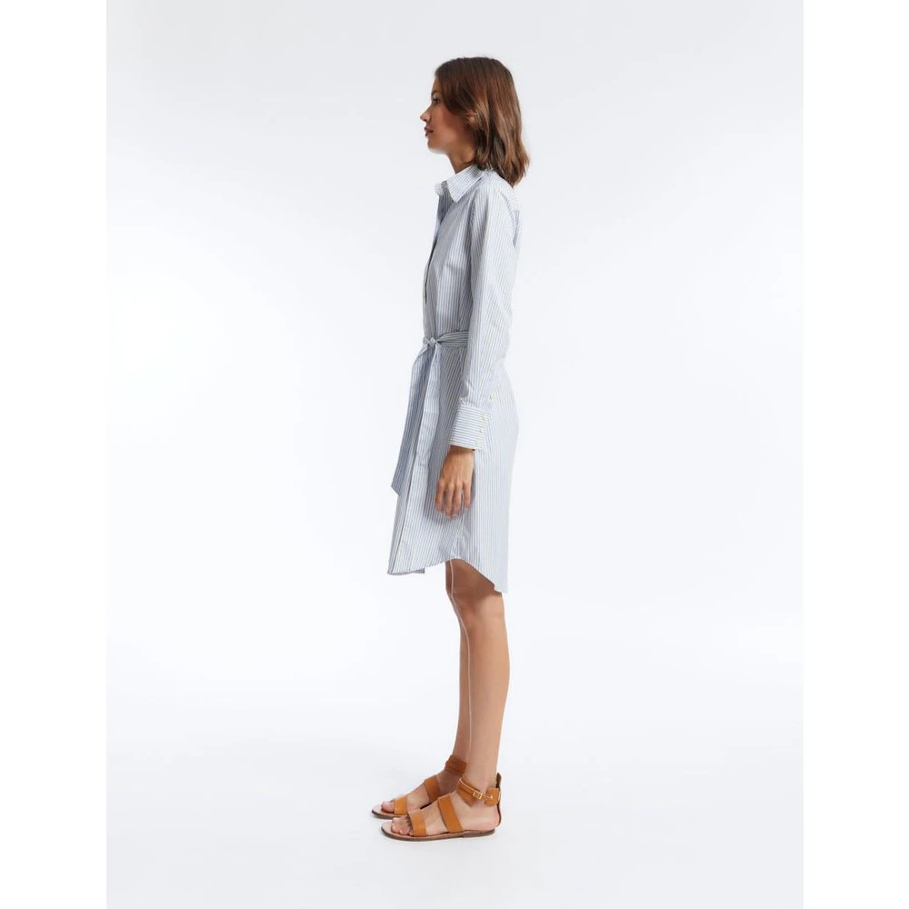 Ines De La Fressange Paris Amour katoenen gestreepte jurk Multicolor Dames