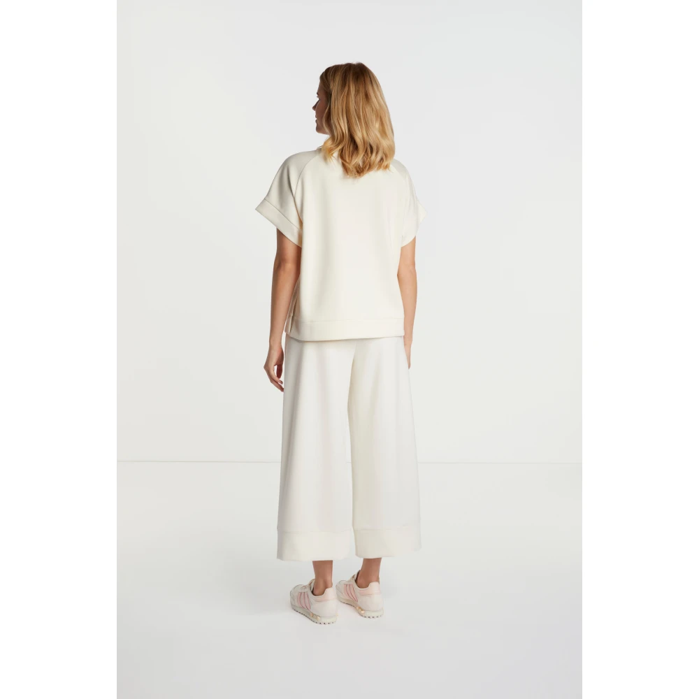 Rich & Royal Zachte Tencel Peached Overhemd White Dames