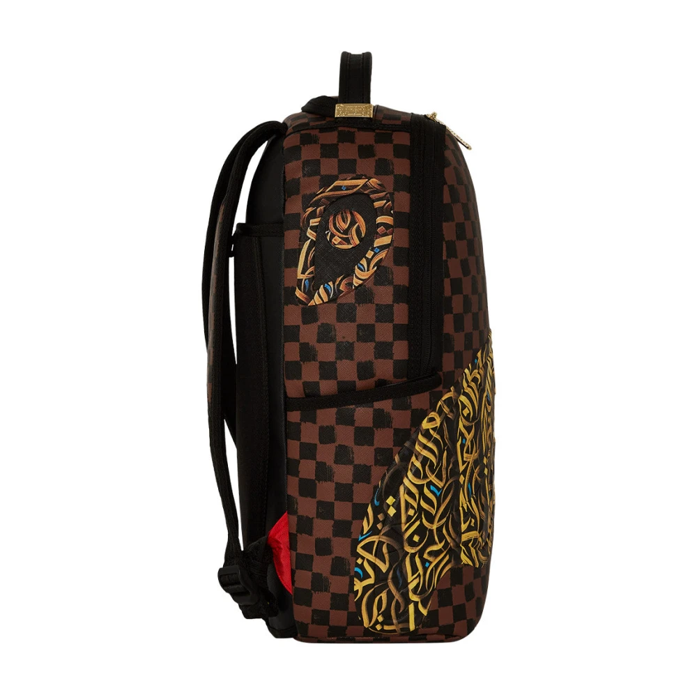Sprayground Haaien In Parijs Rugzak Brown Heren