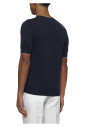pull-bleu-a-col-rond-et-manches-courtes