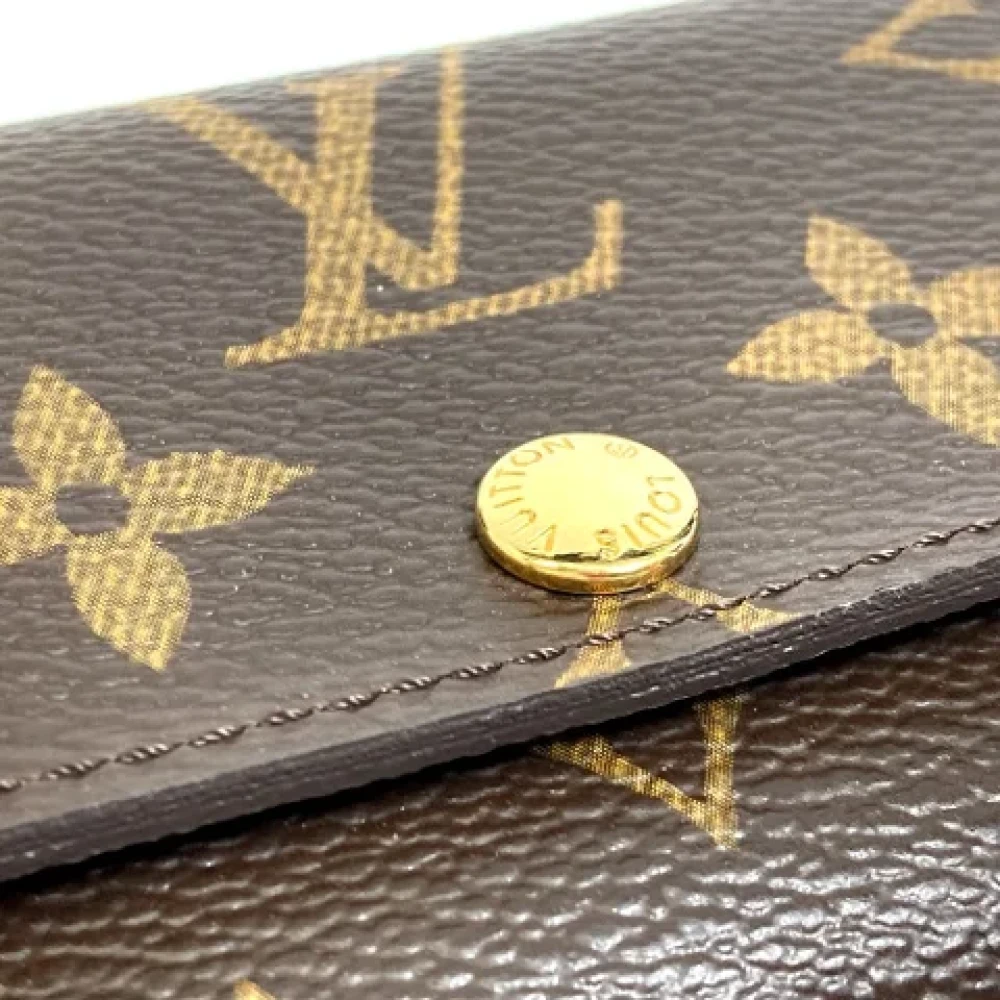 Louis Vuitton Vintage Pre-owned Canvas wallets Brown Dames