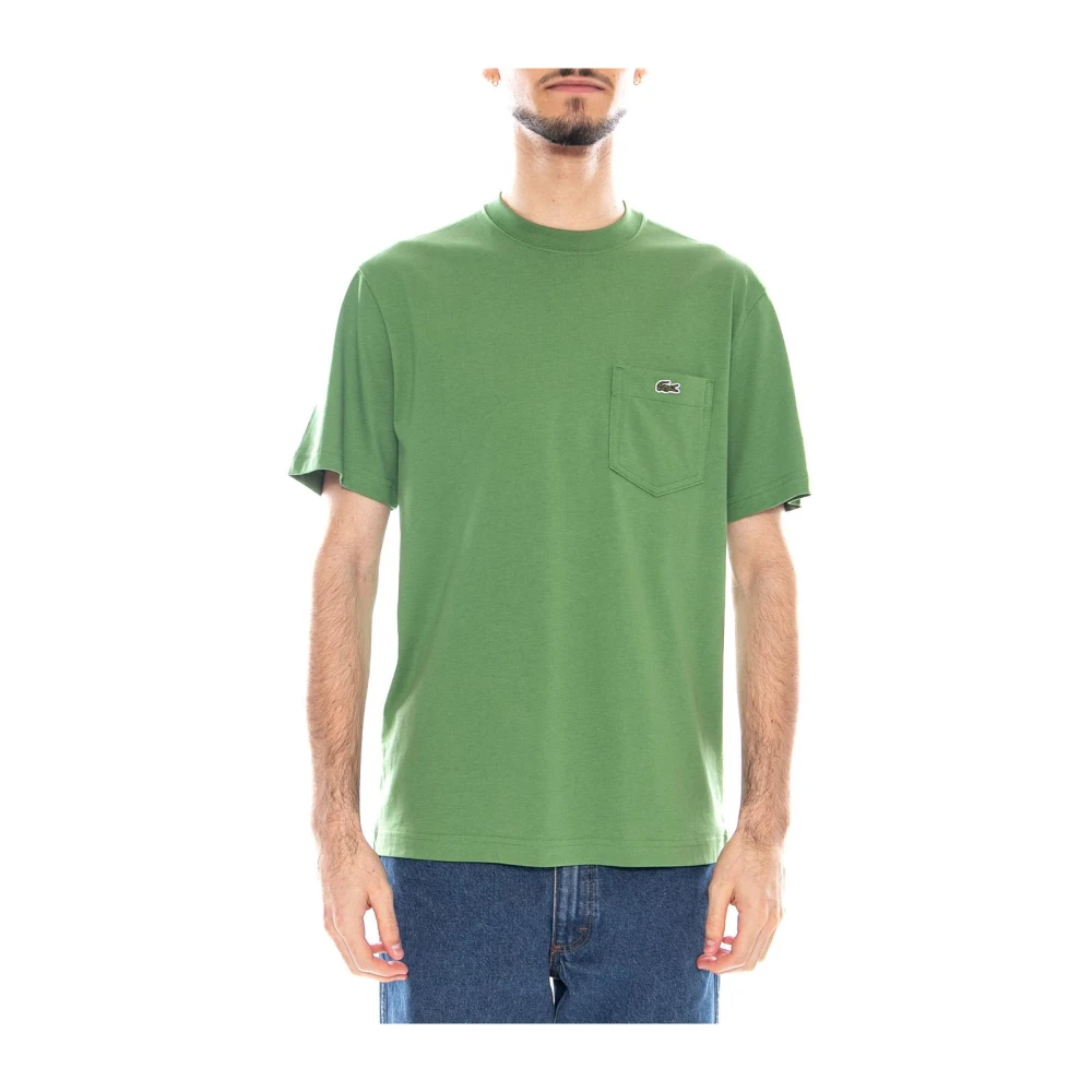 Lacoste Uomo Verde Top, S, New,