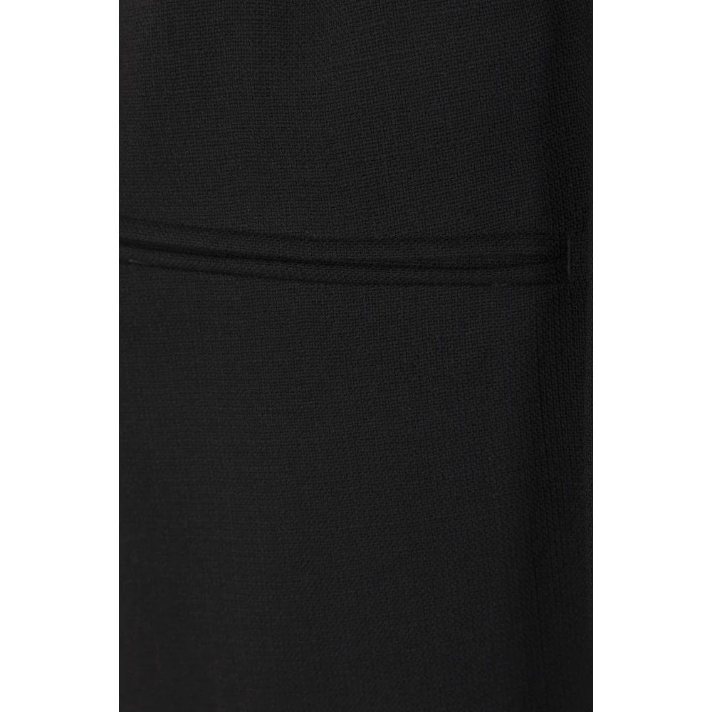 Quira Wijde Pijp Zwarte Broek Black Dames