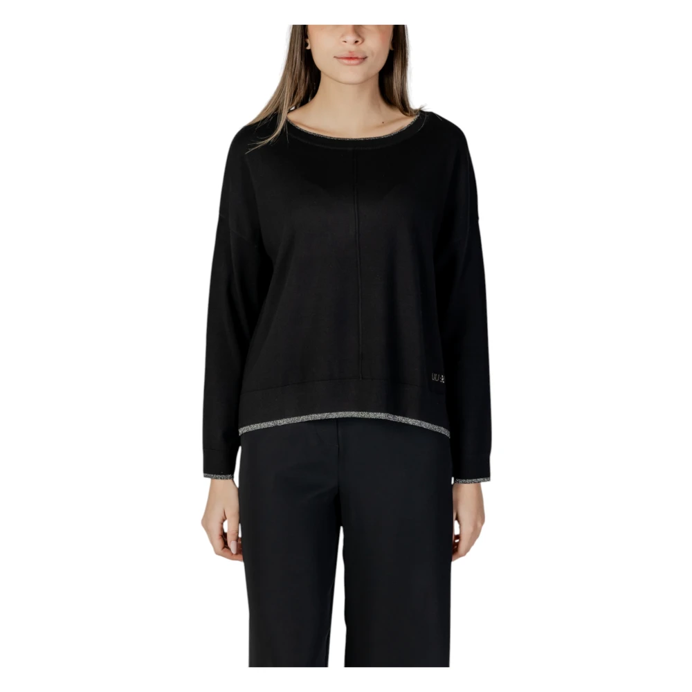 Liu Jo Damen Schwarz Strickwaren, K, Mgröße: