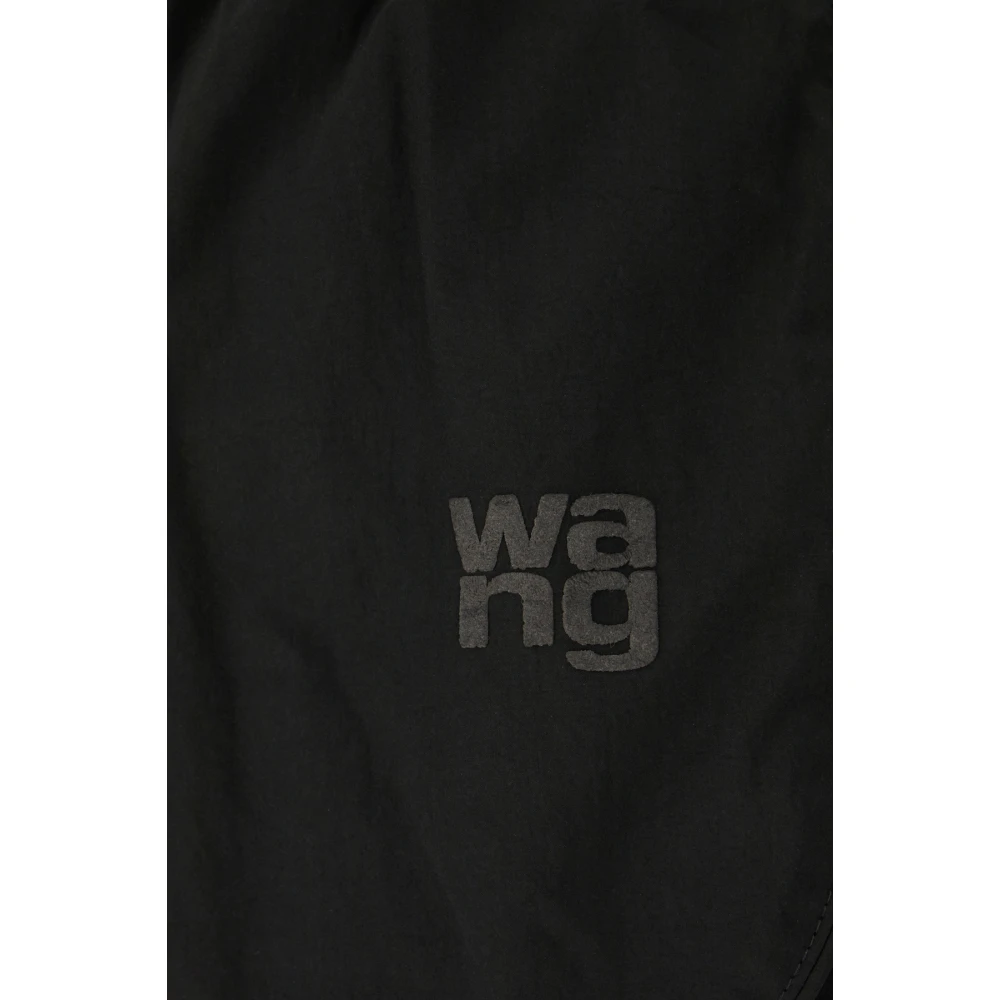 T by Alexander Wang Casual Denim Shorts voor Vrouwen Black Dames