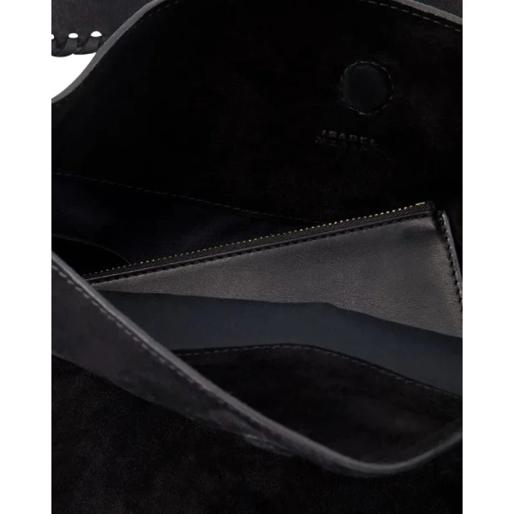 Isabel marant Leather handbags Black Dames