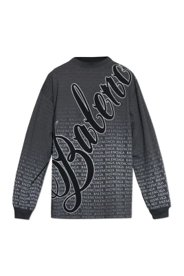 Cursive Långärmad T-shirt