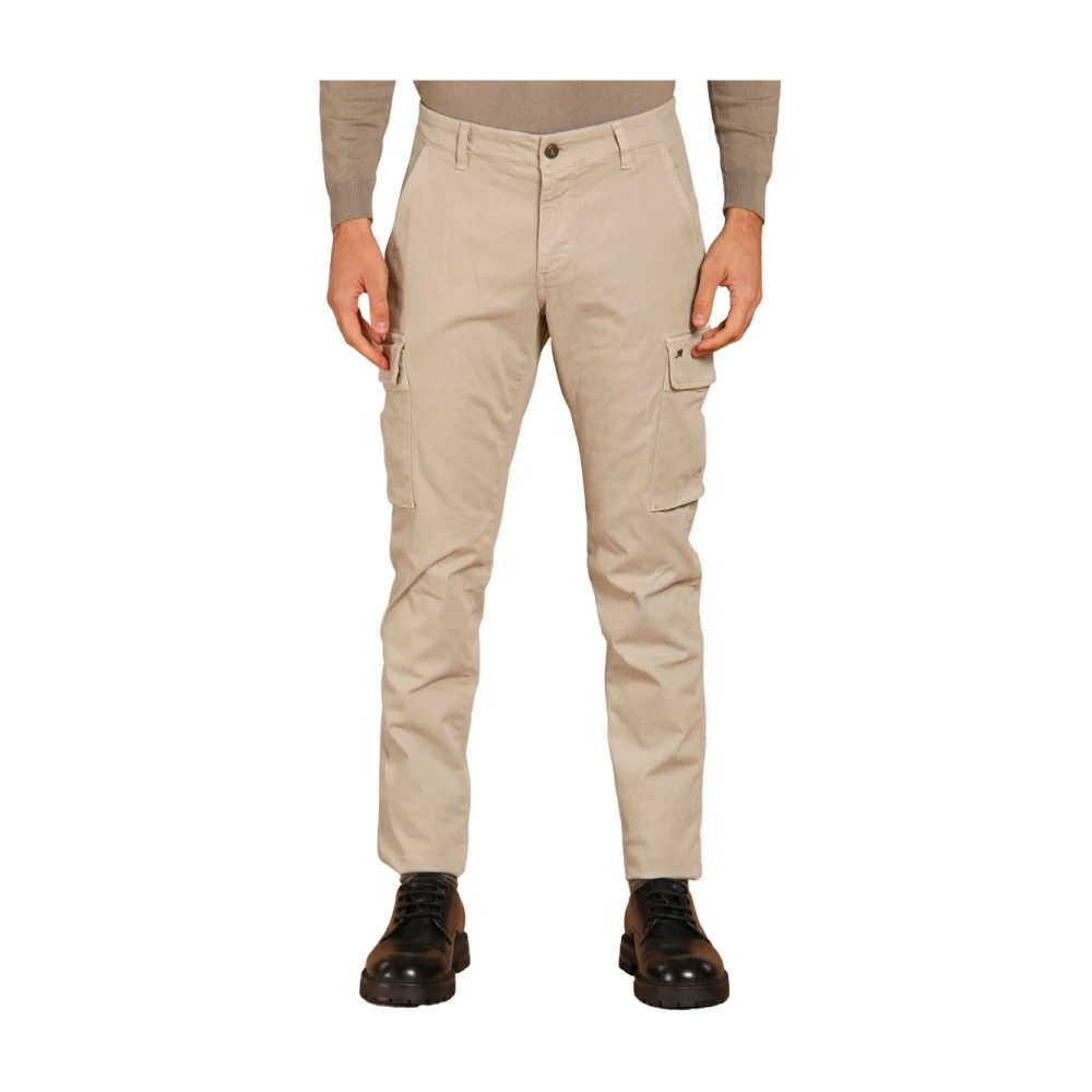 Mason's Extra Slim Fit Cargo Broek Gray Heren