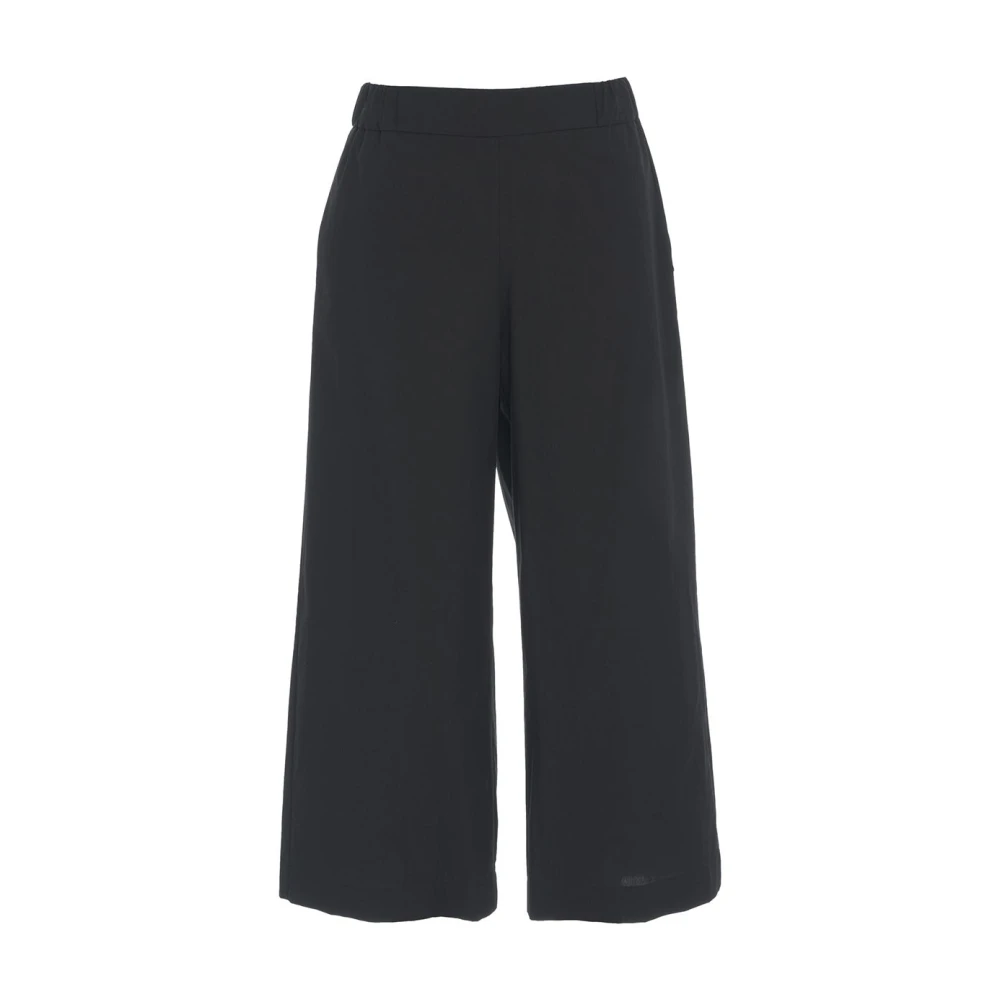 Ottod'Ame Zwarte katoenen culottes damesbroek Black Dames