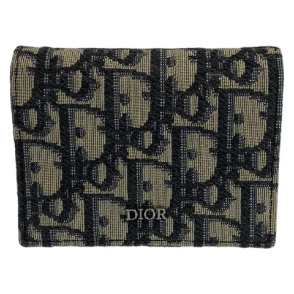 Dior Vintage Pre-owned Canvas dior-bags Blue Dames