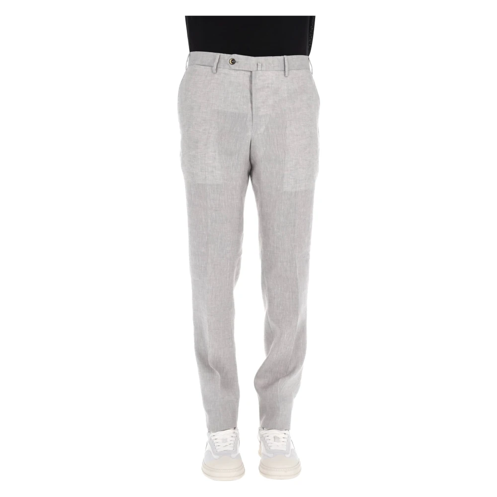 Pt Torino Uomo Grigio Pantaloni, L, New,