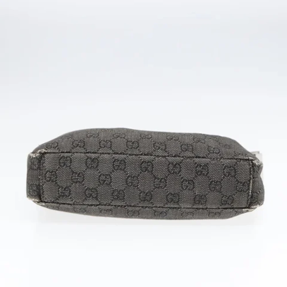 Gucci Vintage Pre-owned Canvas gucci-bags Gray Dames