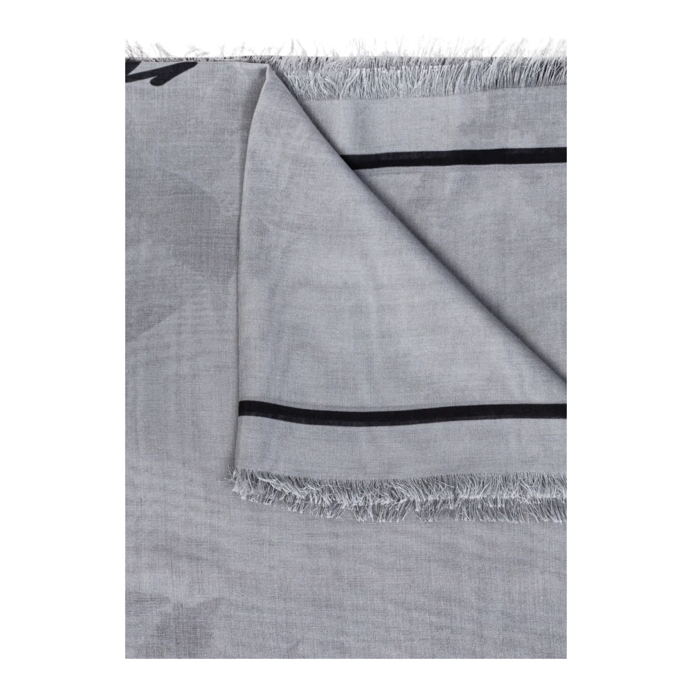 AllSaints Sjaal Floreo Gray Dames