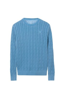 pull-ras-de-cou-en-maille-cablee-delave-au-soleil