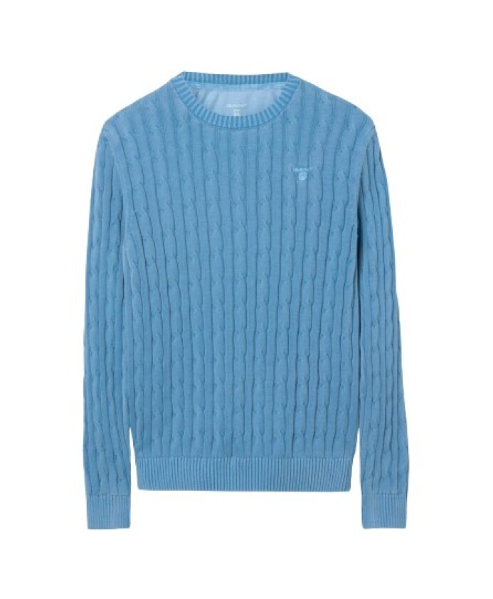 sunbleached-cable-crew-sweater