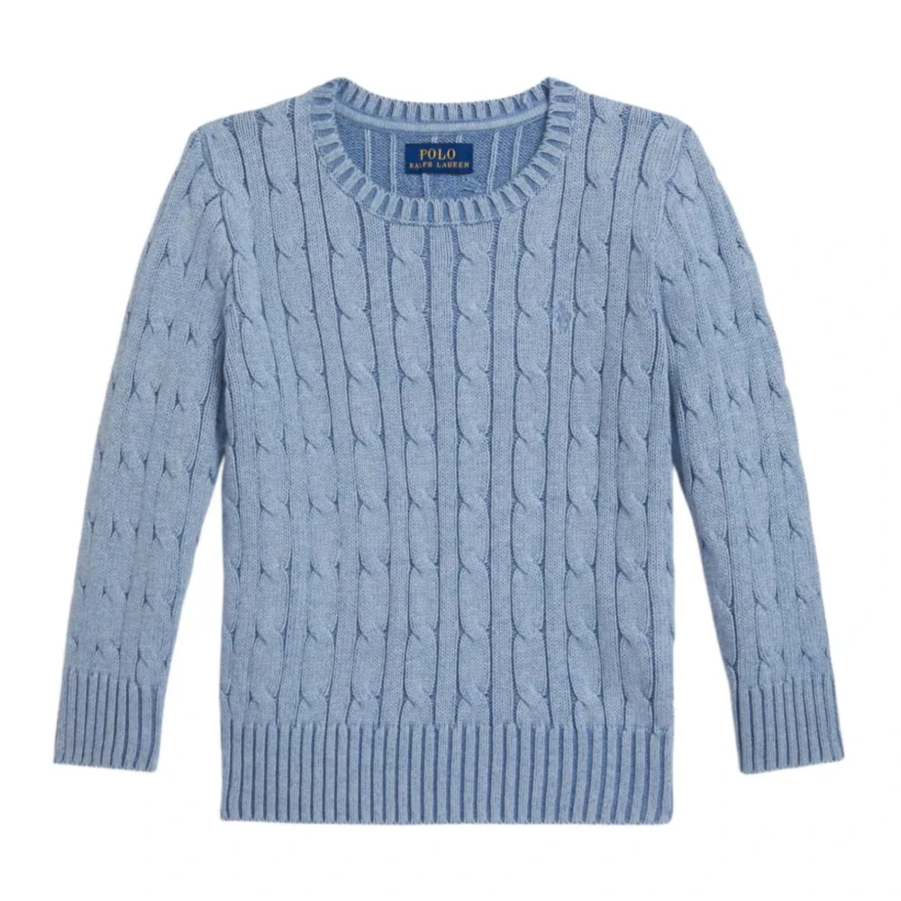 Ralph Lauren Boys Blue Kids Knitwear, 6 Y, Jumper