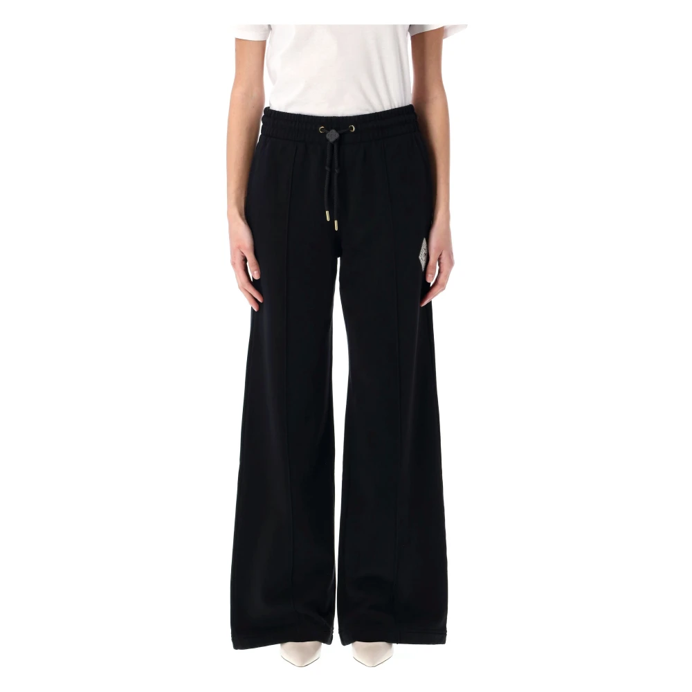 Casablanca Parel Diamant Patch Joggingbroek Black Dames