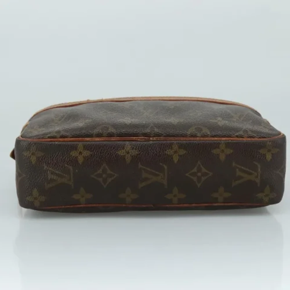 Louis Vuitton Vintage Pre-owned Canvas clutches Brown Dames