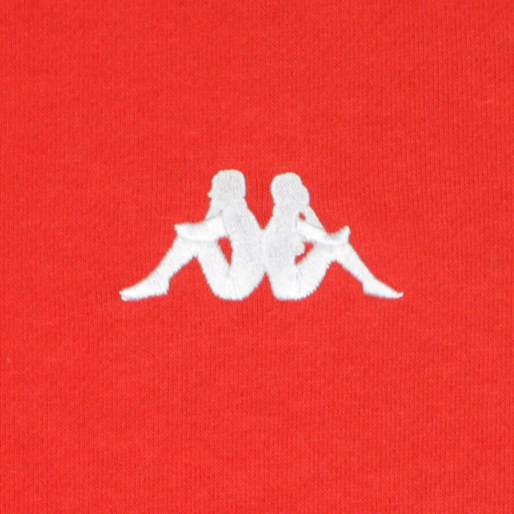 Kappa Stijlvolle Heren Hoodie in Rood Blauw Red Heren