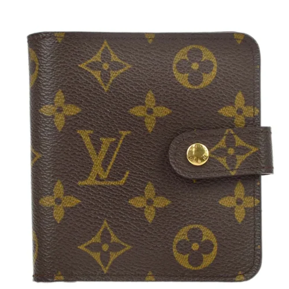 Louis Vuitton Vintage Pre-owned Leather wallets Brown Dames