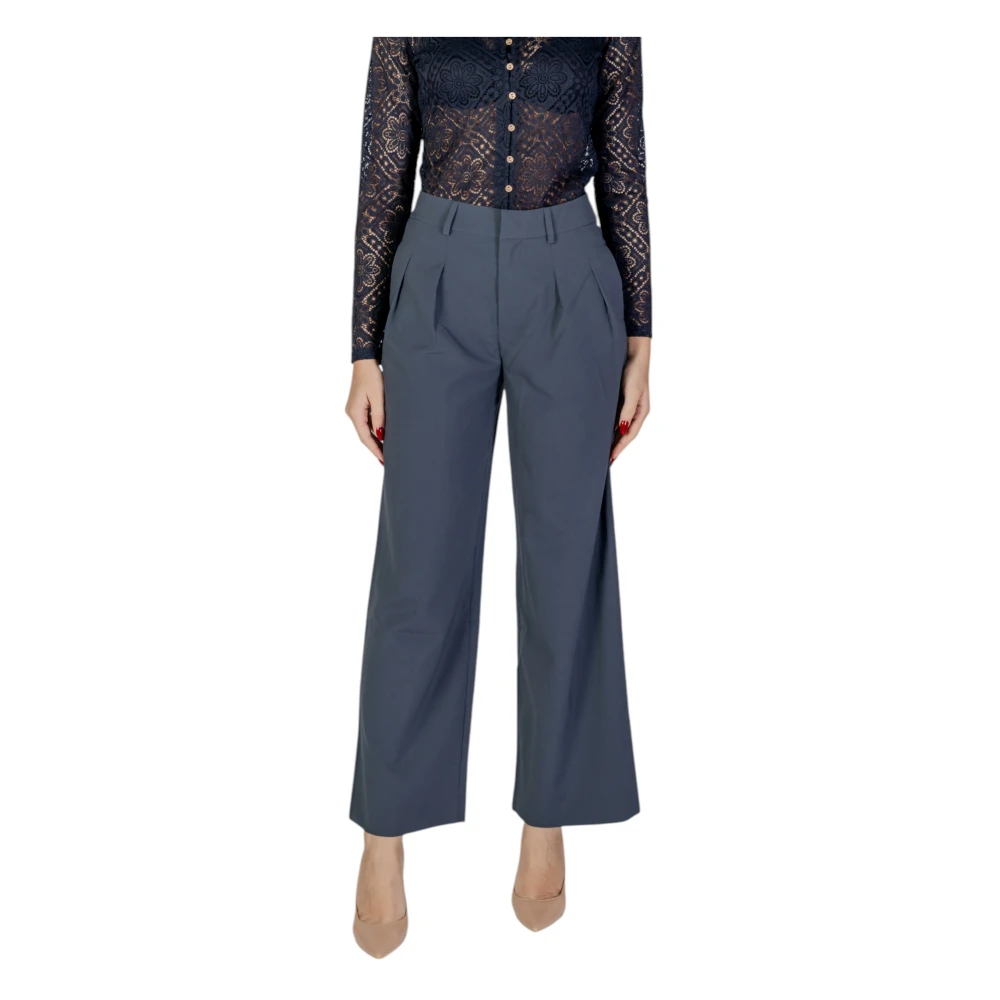 Calvin Klein Jeans Palace Pants Lente Zomer Collectie Gray Dames