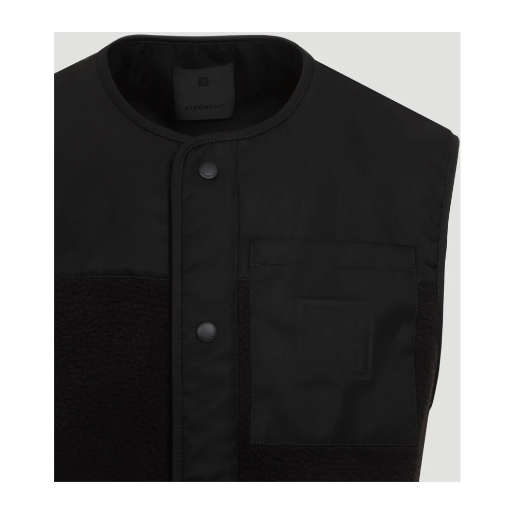 Givenchy 4G Pocket Vest Black Heren
