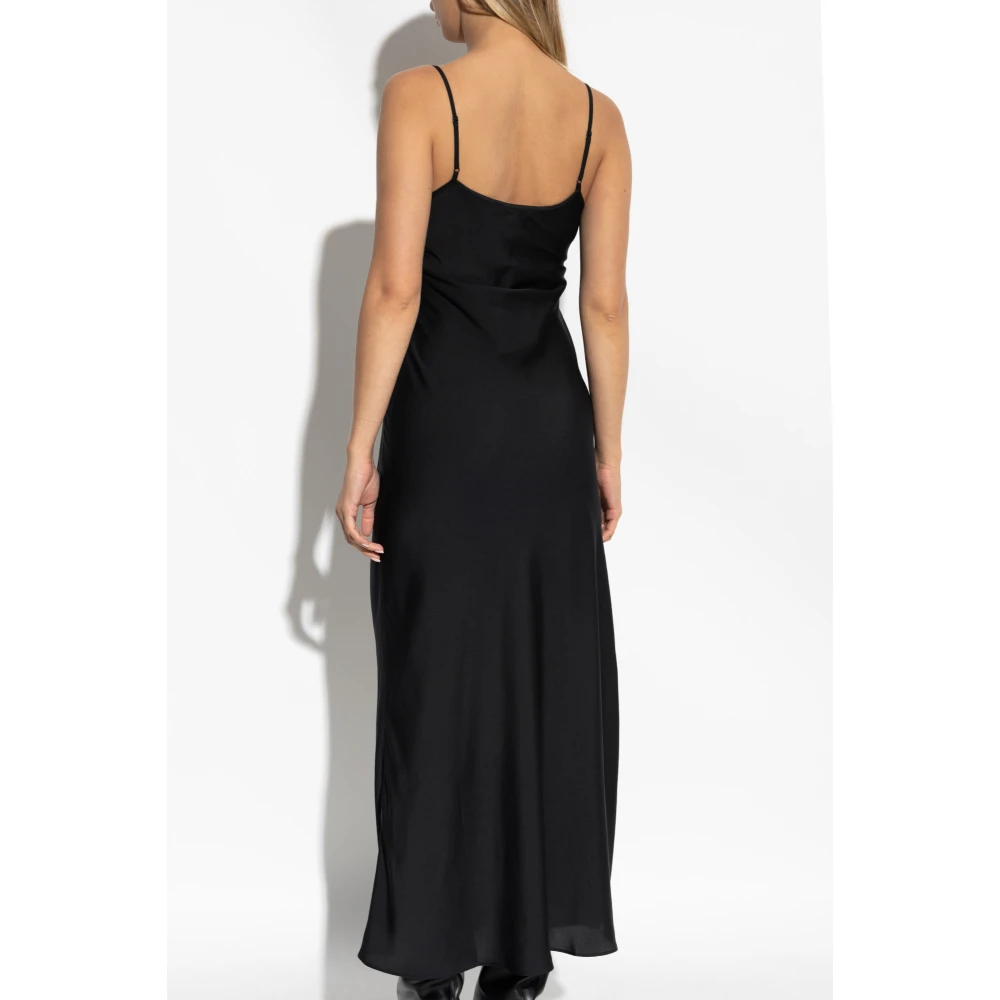 AllSaints Bryony Maxi Jurk Black Dames