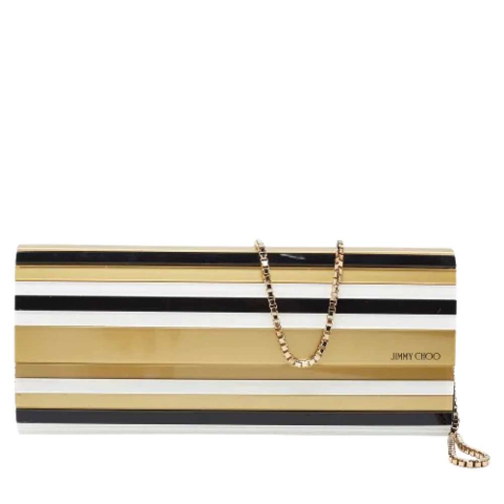 Jimmy Choo Pre-owned Leather clutches Multicolor Dames