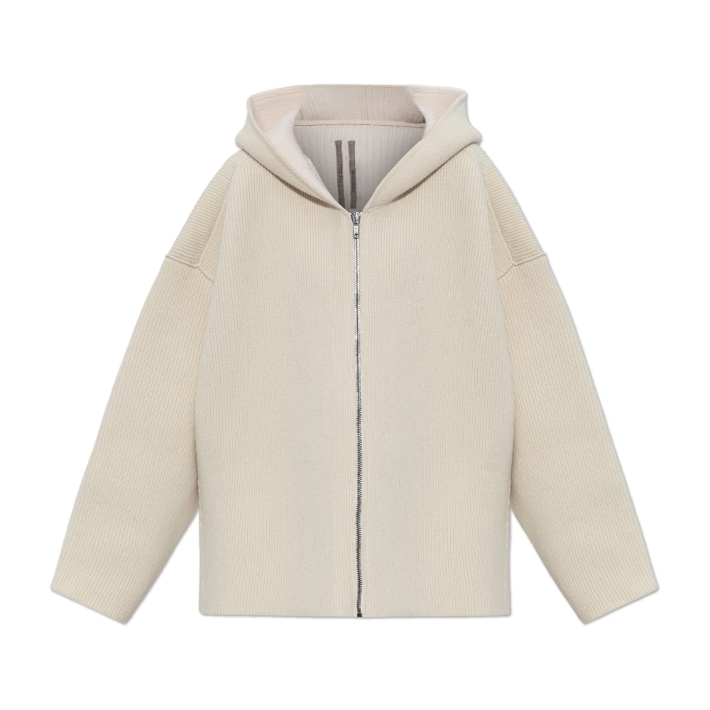 Rick Owens Wollen Vest Beige Dames