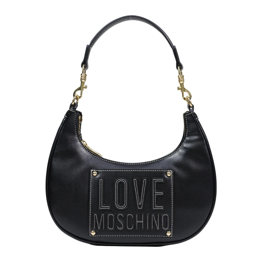 Love Moschino Women's Black Small Shoulder Bag - Shoulder Bags - One Size - Bags