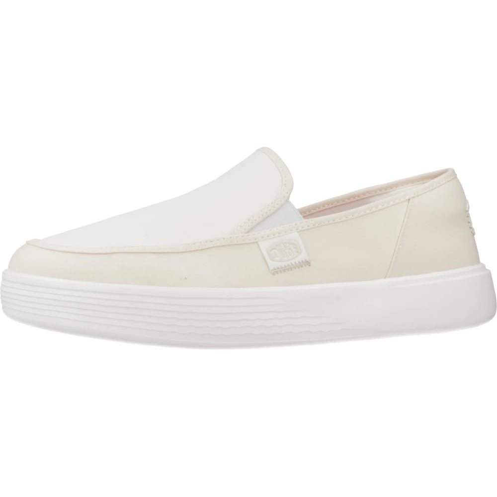 Hey Dude Loafers White, Herr