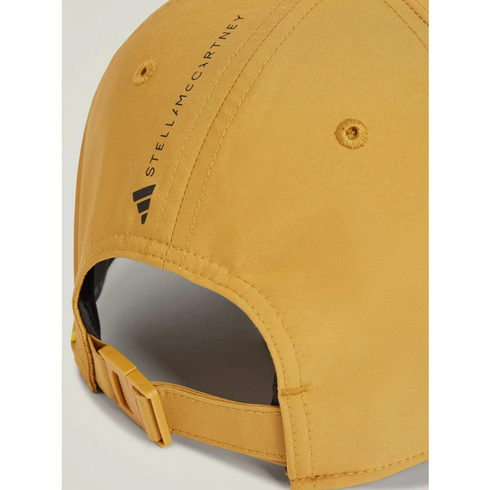 adidas by stella mccartney Polyester Logo Cap Yellow Dames