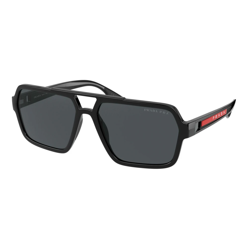 Prada Black Sunglasses, Male, 59 Mm, Sunglasses