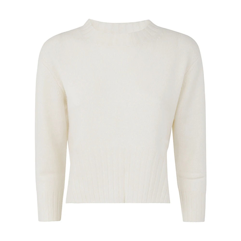 Loulou Studio Luxe Ivory Cashmere Sweater White Dames