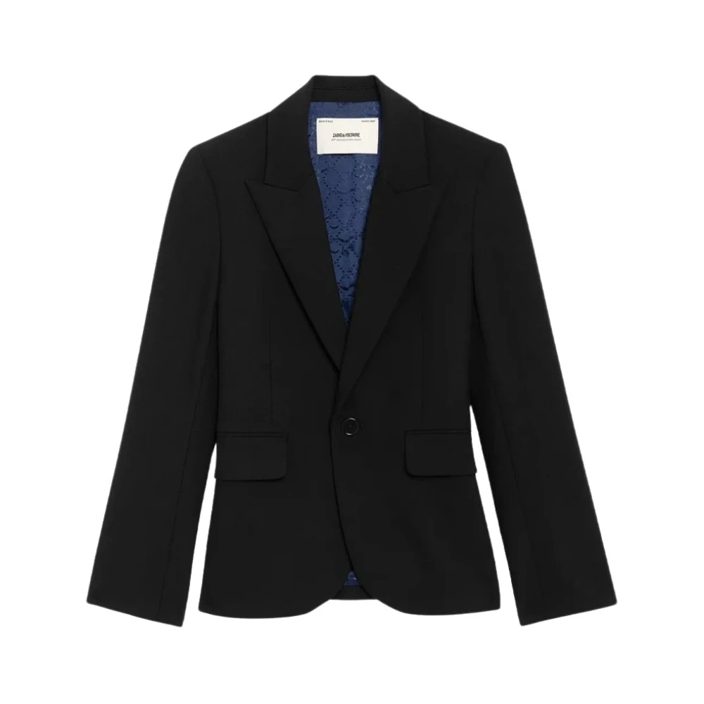 ZADIG & VOLTAIRE - Blazer Vavy nero - Donna - Taglia 40 - Immagine 2