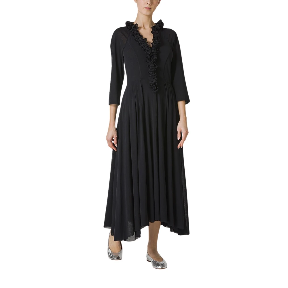Philosophy di Lorenzo Serafini Zwarte jurken van Lorenzo Serafini Black Dames