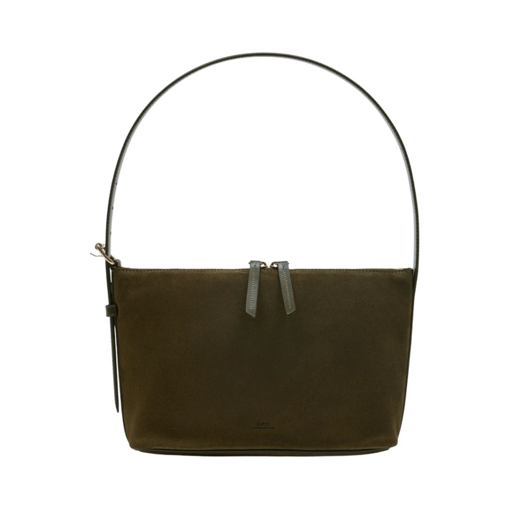 A.p.c. Women's Green Vera Shoulder Bag