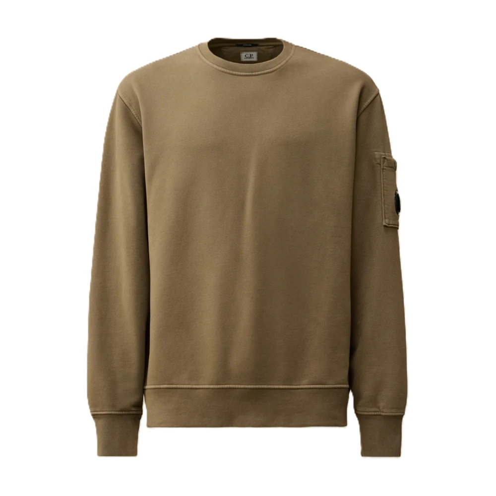 C.P. Company Beige Geborstelde Sweater Beige Heren