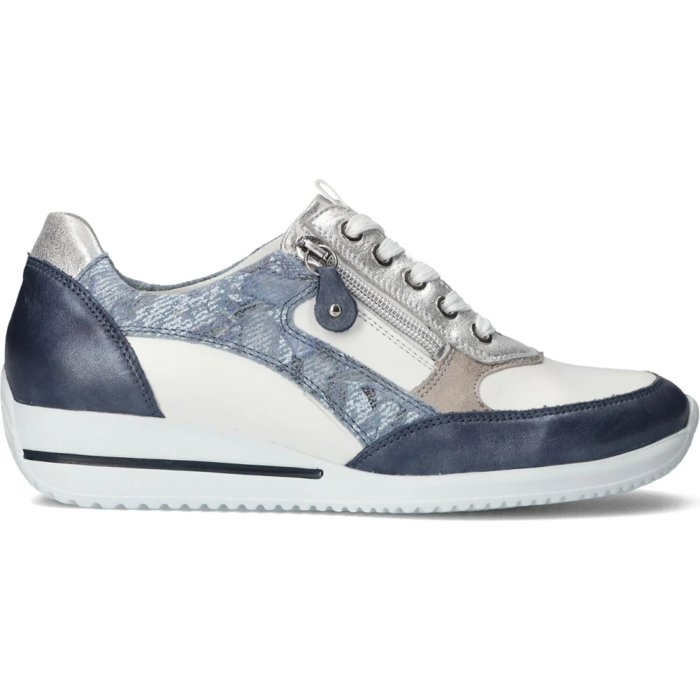 Waldläufer Witte lage damessneakers Dames Schoenen Veelkleurig Multicolor