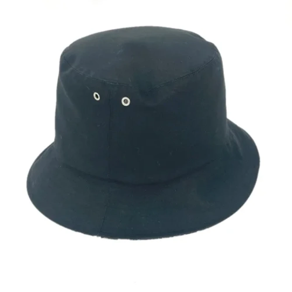 Dior Vintage Pre-owned Cotton hats Black Dames