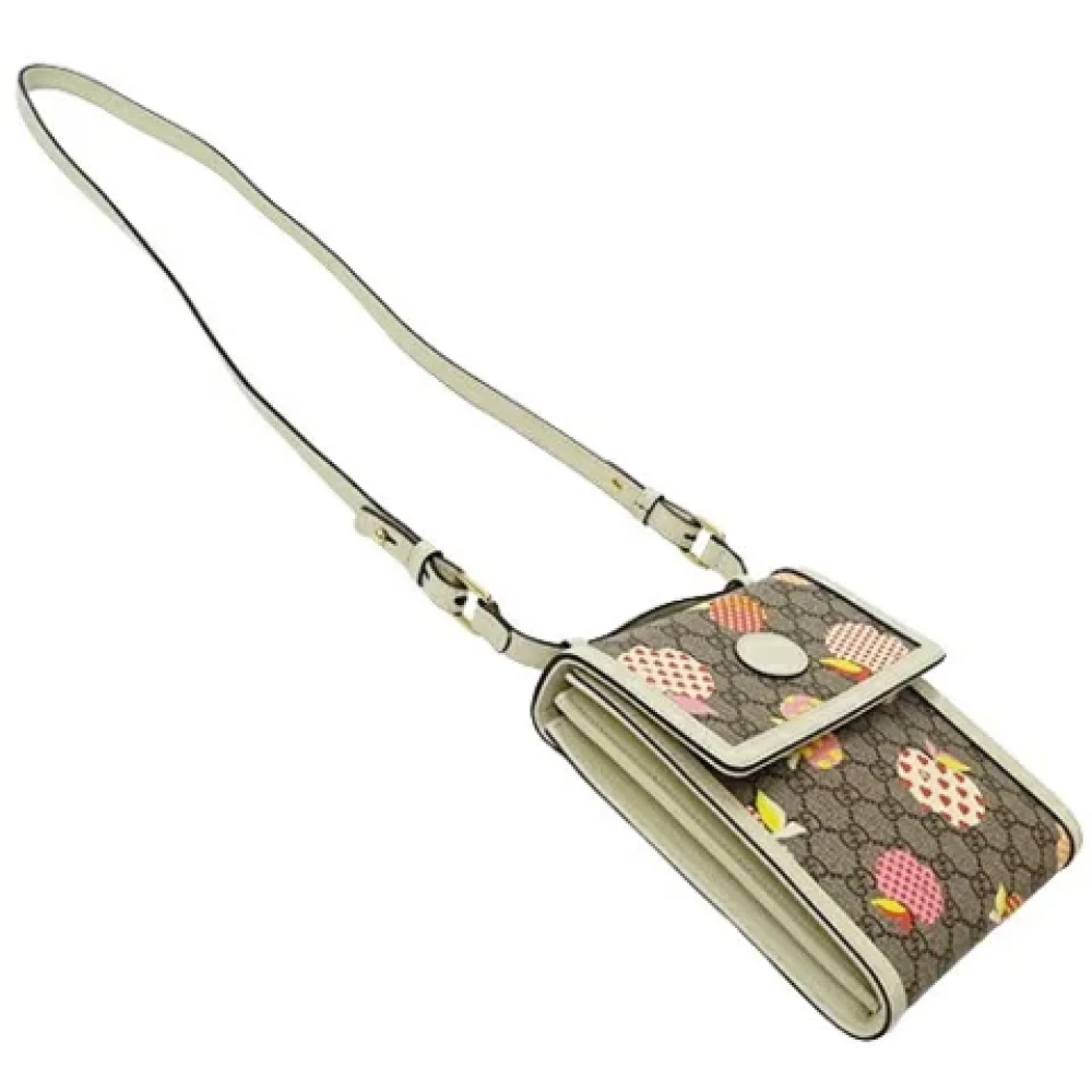 Gucci Vintage Pre-owned Fabric gucci-bags White Dames