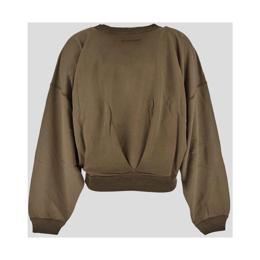 Isabel Marant Étoile Katoenen sweatshirt met Paulia-stijl Green Dames